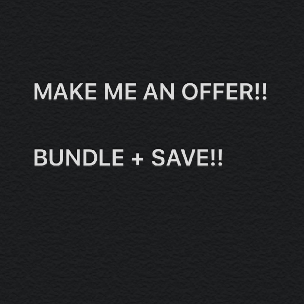 ✖️MAKE ME AN OFFER✖️